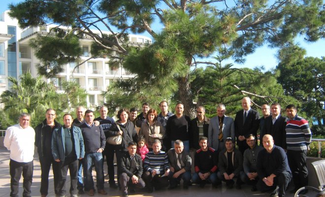 13-16 Aralık 2012 tarihli Kilikya Palace Eğitimi