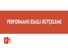 Performans Esaslı Bütçeleme