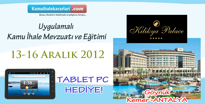 Uygulamalı Kamu İhale Mevzuatı ve Eğitimi