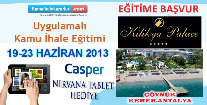 Uygulamalı Kamu İhale Eğitimi