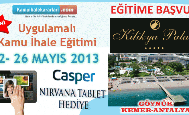 Uygulamalı Kamu İhale Eğitimi